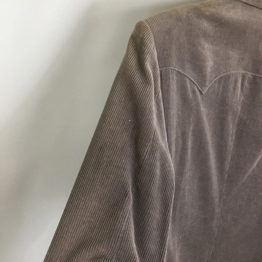 Circle S Dallas Texas Western Blazer Jacket Sport Coat Corduroy Elbow Patch 42L
